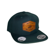 Load image into Gallery viewer, Topo Logo Flat Brim Snapback
