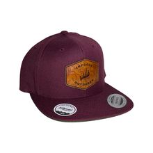 Load image into Gallery viewer, Topo Logo Flat Brim Snapback
