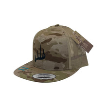 Load image into Gallery viewer, Camo Flat Brim Snapbacks
