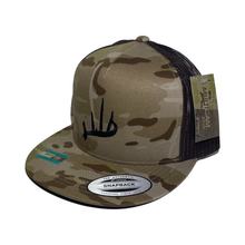 Load image into Gallery viewer, Camo Flat Brim Snapbacks
